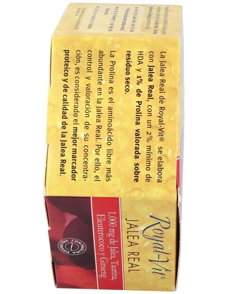 Jalea Real Royal Vit Ginseng 1000Mg Taurina  20Amp de Dietisa (Dielisa)
