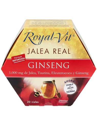 Royal-Vit Ginseng Envase Que Contiene 20 Viales de Royal-Vit®