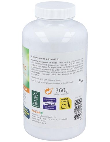 Colageno Con Magnesio 450Comp. de Dietisa (Dielisa)