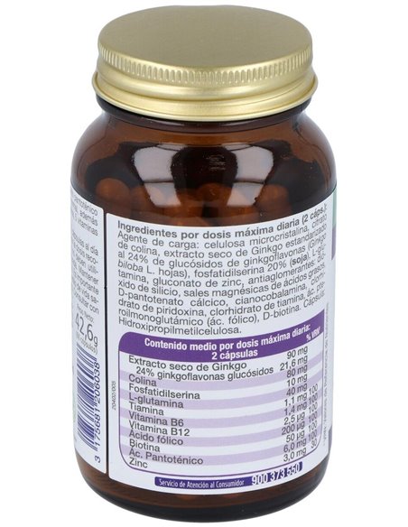 Mega Ginkgo Complex  Envase 60 Cápsulas(30 Dias) de Dielisa®