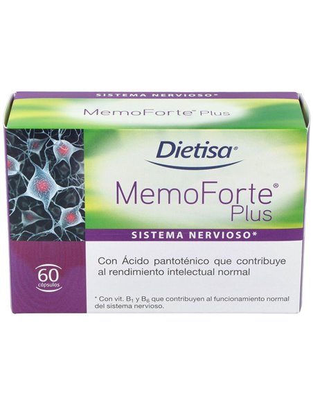 Memoforte Plus 60Cap. de Dietisa (Dielisa)