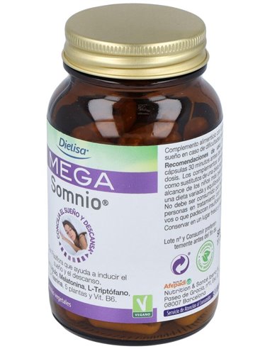 Mega Somnio   Envase 60 Cápsulas(30 Días) de Dielisa®