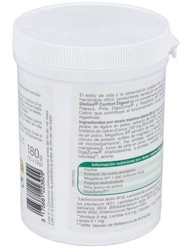 Confort Digest Papaya   Envase 180 G.(15 Dias) de Dielisa®