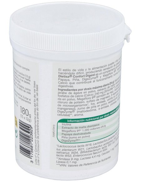 Confort Digest Papaya 180Gr. de Dietisa (Dielisa)
