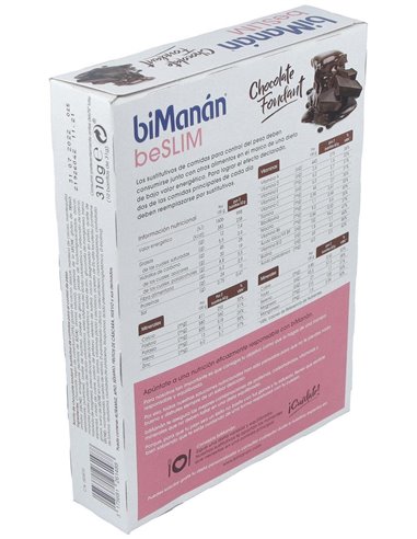 Barritas Chocolate Fondant 10Ud. de Bimanan