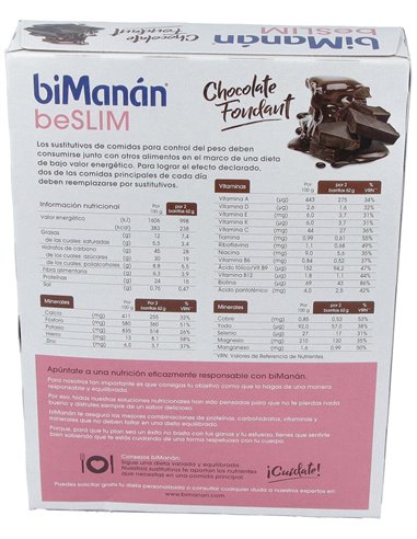 Barritas Chocolate Fondant 10Ud. de Bimanan