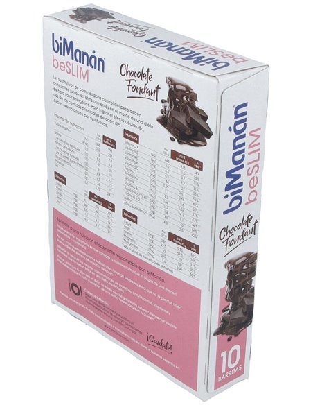 Barritas Chocolate Fondant 10Ud. de Bimanan
