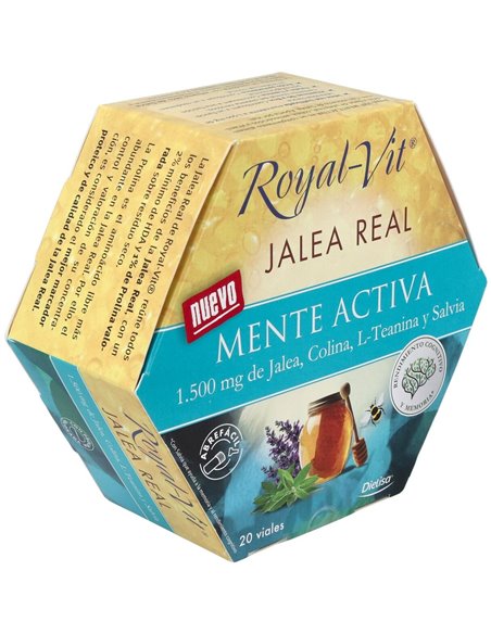 Jalea Real Royal Vit Mente Activa 20Viales de Dietisa (Dielisa)
