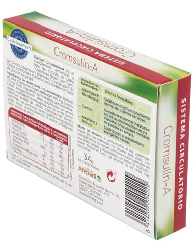 Cromsulín-A  Envase 48 Comp.(24 Días) de Dielisa®