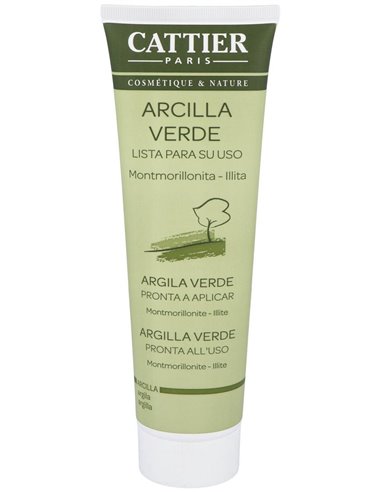 Arcilla Verde 400G Lista Para Usar de Cattier