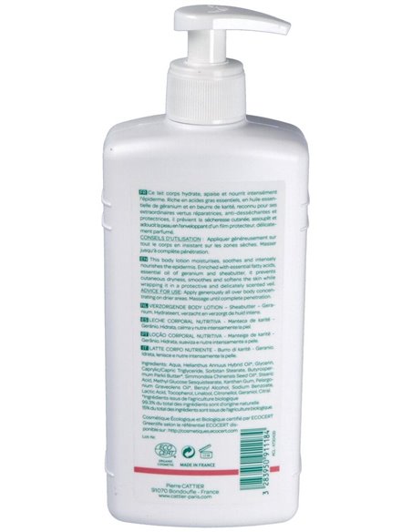 Leche Corporal Nutritiva 500Ml de Cattier