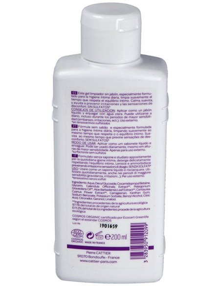 Gel Suave - Cuidado Delicado 200 Ml de Cattier