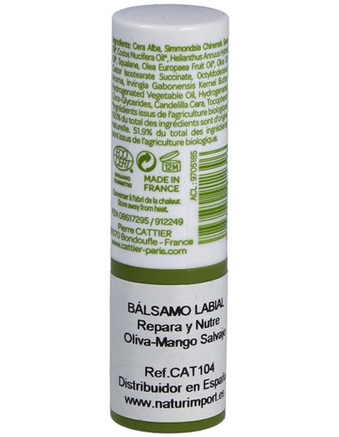 Balsamo Labial 4G de Cattier