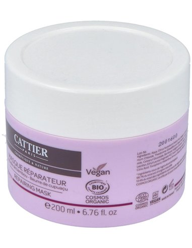 Mascarilla Reparadora Cabello Seco 200Ml de Cattier