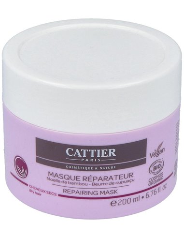 Mascarilla Reparadora Cabello Seco 200Ml de Cattier
