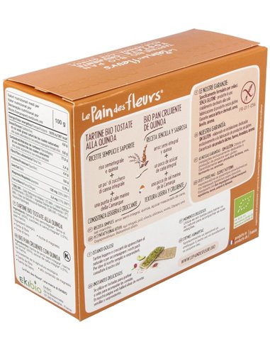 Cracker Quinoa 150Gr.Bio Sg Vegan de Le Pain Des Fleurs
