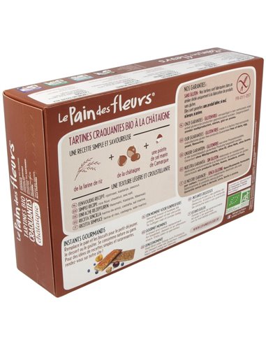 Cracker Castaña 300Gr. Bio Sg Vegan de Le Pain Des Fleurs