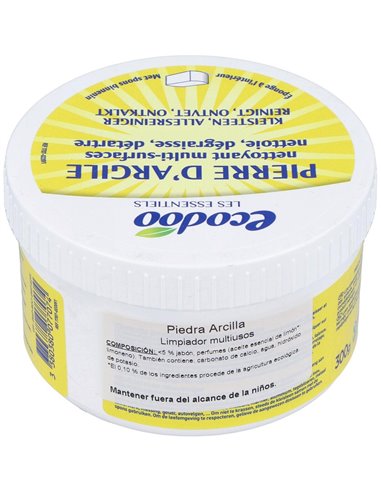 Piedra De Arcilla Multiusos 300Gr. de Ecodoo