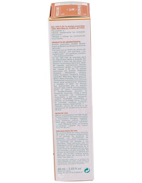 Gel Articulaciones Y Musculos Con 14 Ae 60Ml. de Puressentiel
