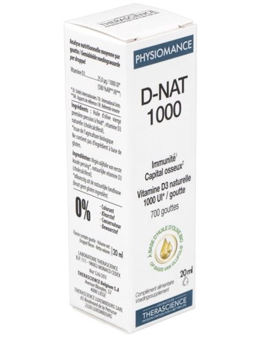 Physiomance D-Nat 1000 Gotas 20Ml. de Therascience