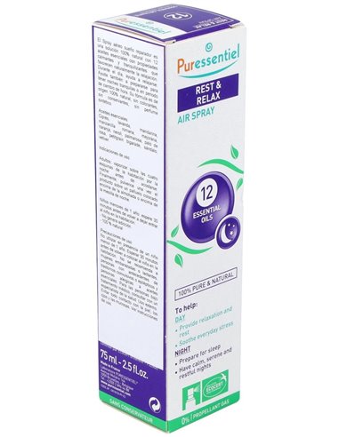 Spray Aereo Sueño Reparador Con 12 Ae 75Ml. de Puressentiel
