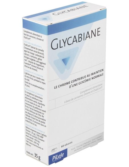 Glycabiane  60 cápsulas de Pileje