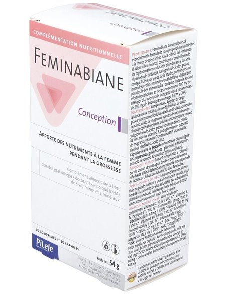 Feminabiane Concepción  30 comp-30 cáp de Pileje