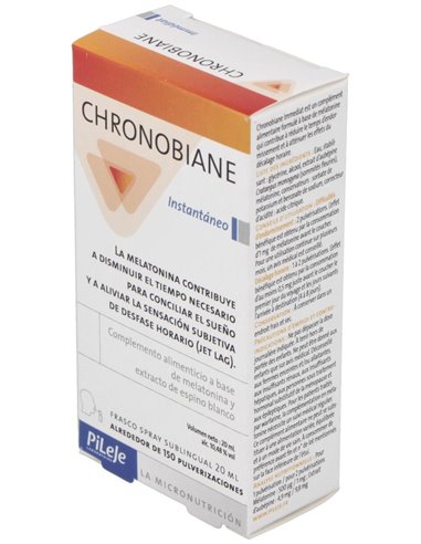 Chronobiane Instantaneo Spray Sublingual 20Ml. de Pileje