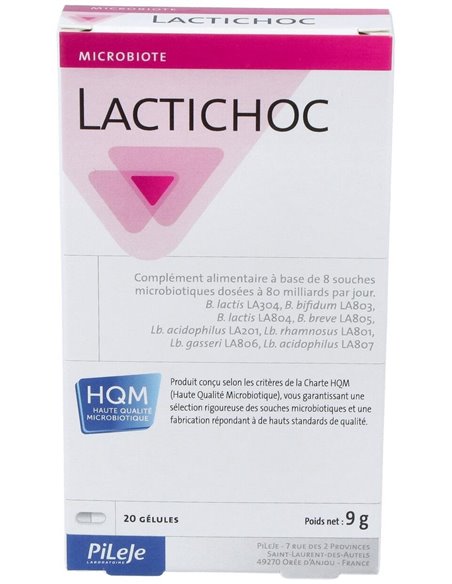 Lactichoc 20 cápsulas de Pileje