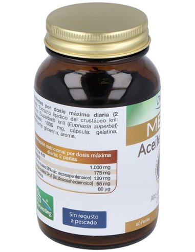 Omega 3 Mega Aceite De Krill  Envase 60 Perlas(30-60 Días) de Dielisa®