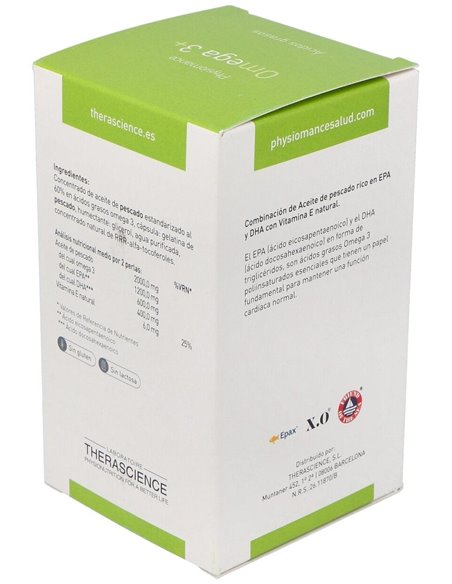 Physiomance Omega 3 Plus 90Perlas de Therascience