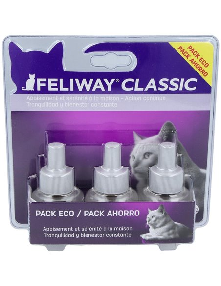 Feliway Classic Pack Recambio 3Meses de Ceva Vet