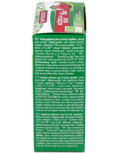 Acerola Bio 1000 24Comp.Masticables de Superdiet