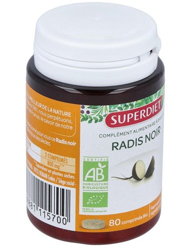 Rabano Negro Bio 80Comp. de Superdiet