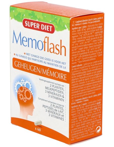 Memoflash Memoria 60Cap Agbio de Super Diet