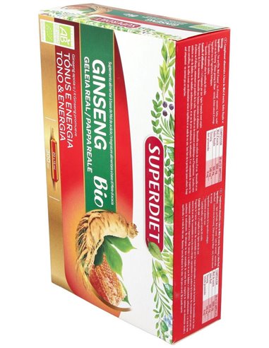 Ginseng+Jalea Real Bio 20Amp. de Superdiet