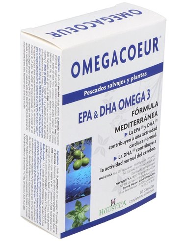Omegacoeur 60 Caps. de Holistica