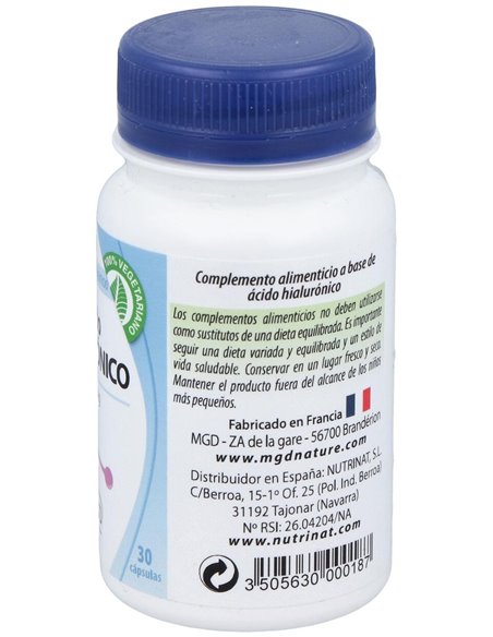 Acido Hialuronico 30Cap. Mgd de Mgd
