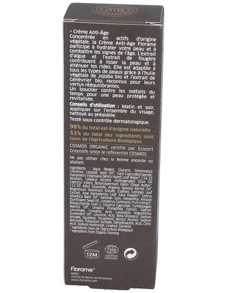 Crema Antiedad Hombre 30Ml. de Florame