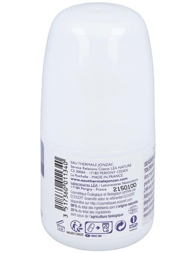 Desodorante Frescor 24H Hipoaler Roll-On  50Ml Bio de Jonzac Eco-Bio