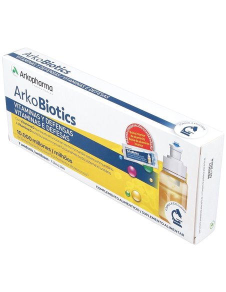 Arkobiotics Vitaminas Y Defensas Adultos 7Uni. de Arkopharma