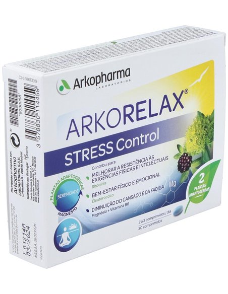 Arkorelax Estres 30Comp. de Arkopharma