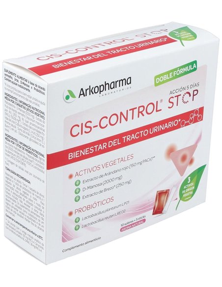 Cis Control Stop 10Sbrs+5Sticks. de Arkopharma