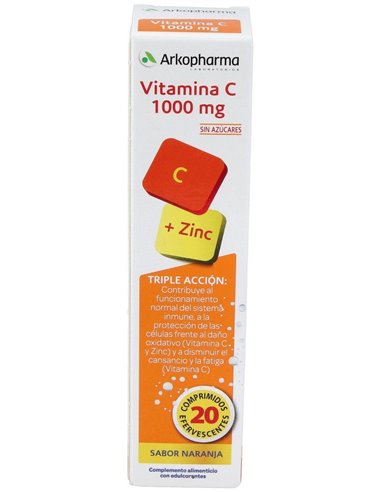 Arkovital Vitamina C 1000Mg 20Comp Efervescentes. de Arkopharma