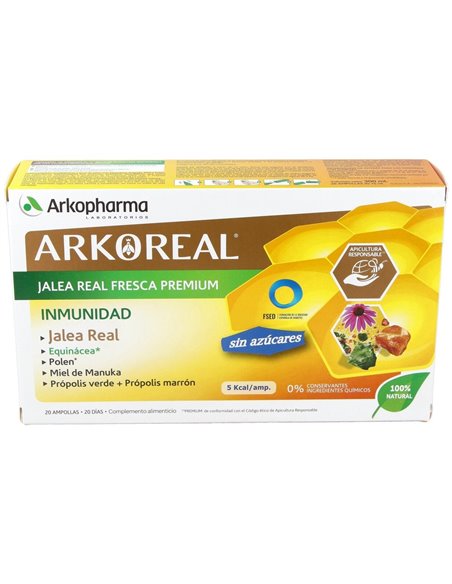 Arkoreal Jalea Real Inmunidad 20Amp. Bio S/A de Arkopharma