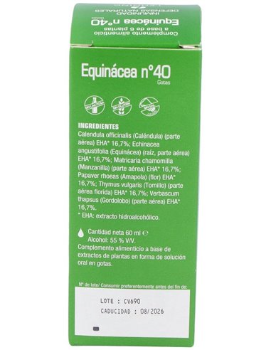 Echinacea Nº40 60Ml. de Lehning