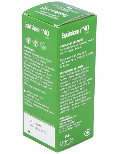 Echinacea Nº40 60Ml. de Lehning