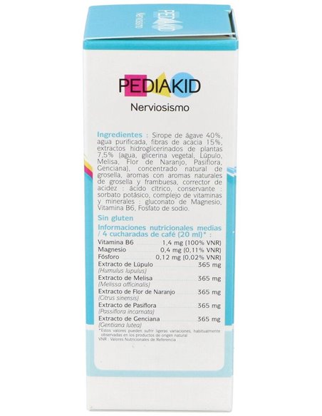 Pediakid Nerviosismo Jarabe 125Ml. de Ineldea