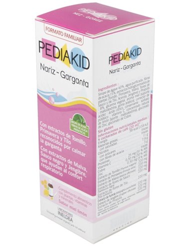 Pediakid Nariz-Garganta Jarabe 250Ml. de Ineldea