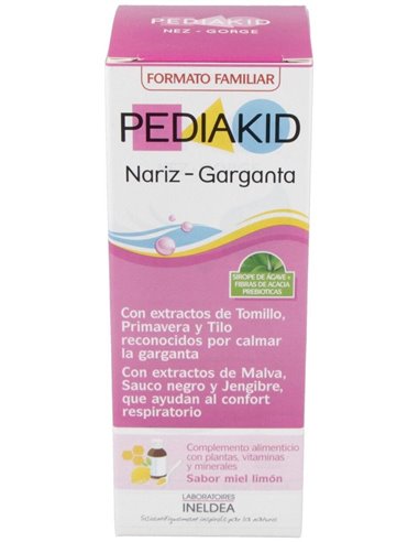 Pediakid Nariz-Garganta Jarabe 250Ml. de Ineldea
